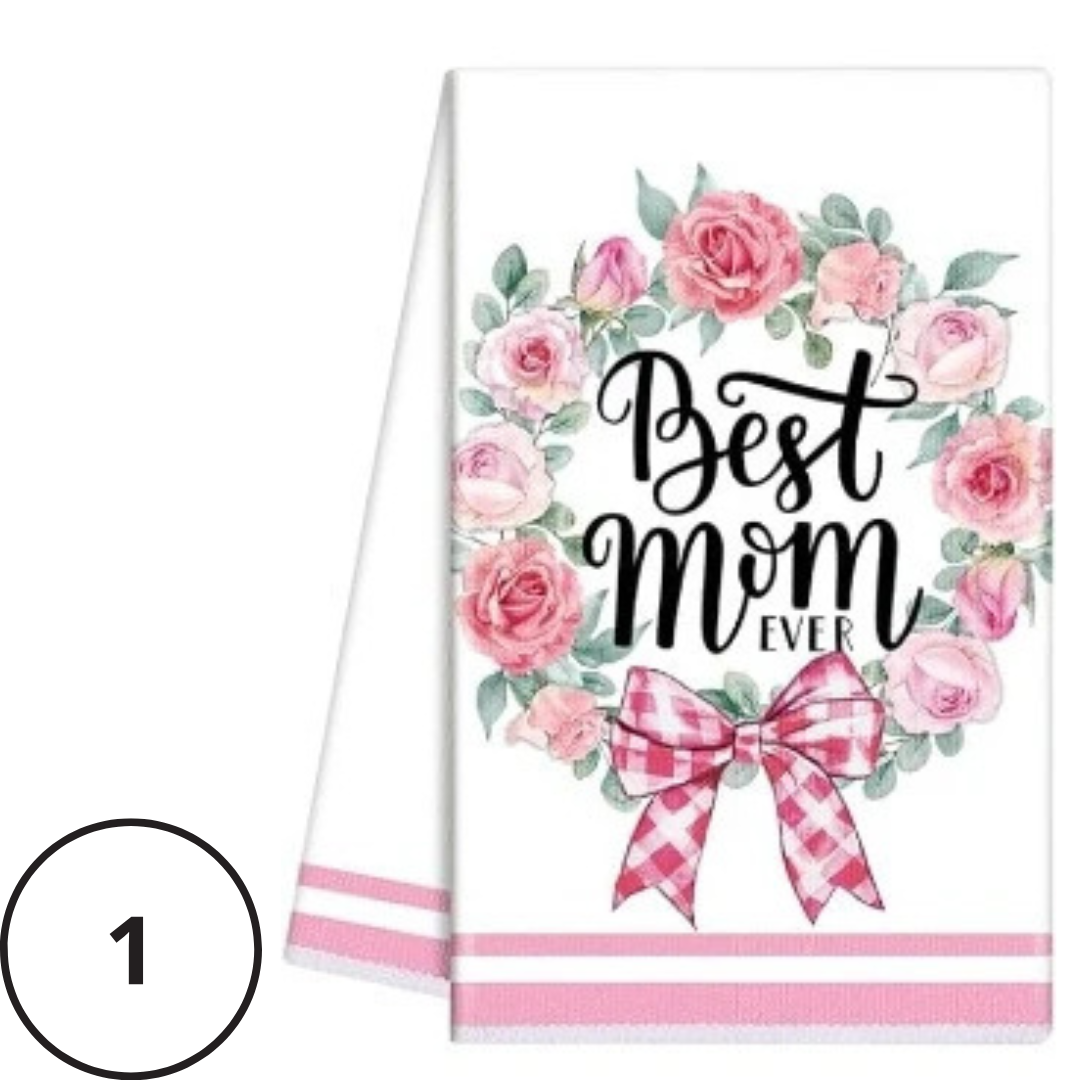 MOTHERS DAY TEA AND TEA TOWEL GIFT