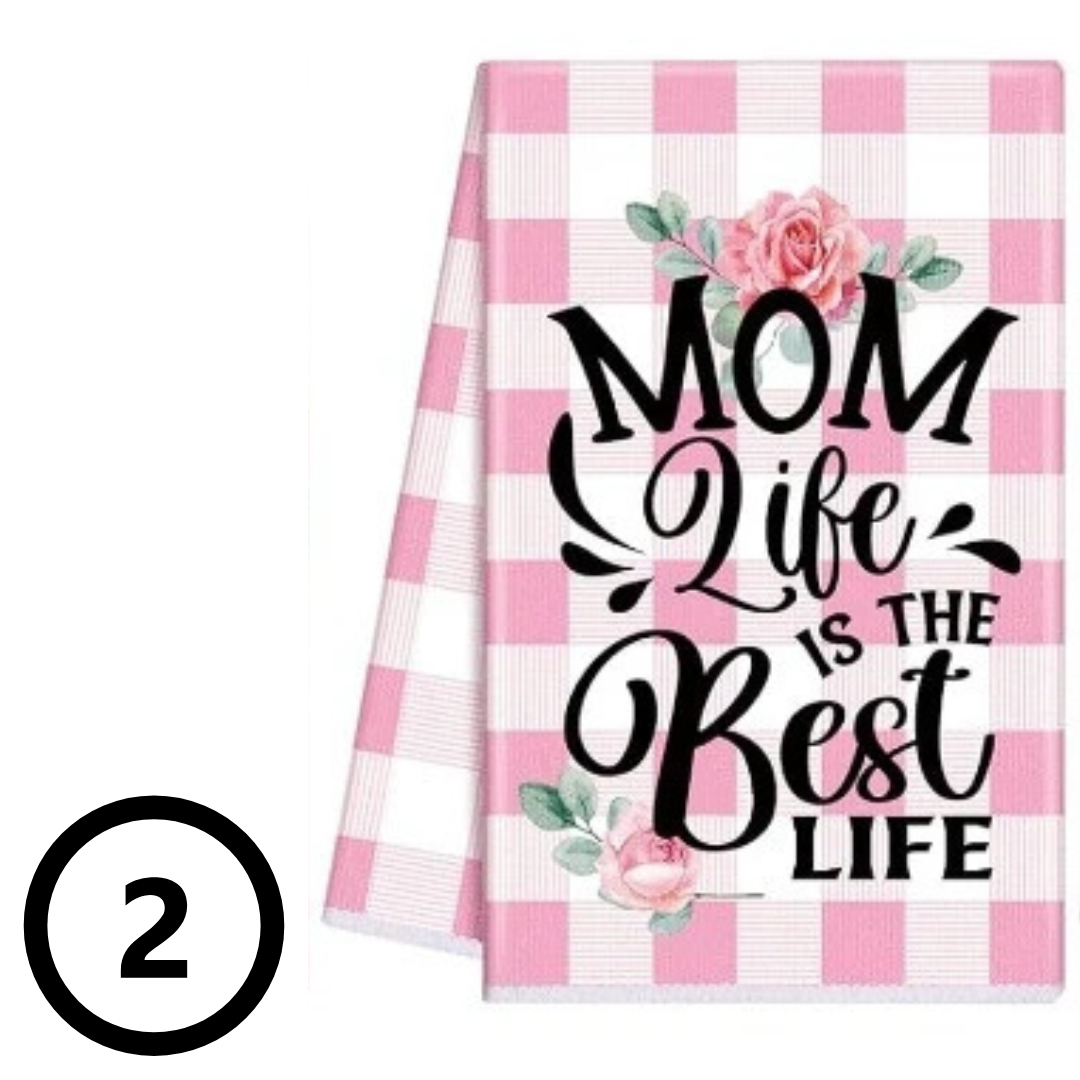 MOTHERS DAY TEA AND TEA TOWEL GIFT