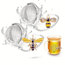 Load image into Gallery viewer, HONEYBEE TEA INFUSERS
